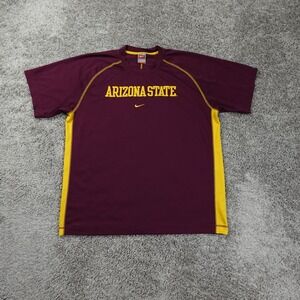 Sun Devils Shirt Mens Extra Large Nike Center Swoosh Arizona State University